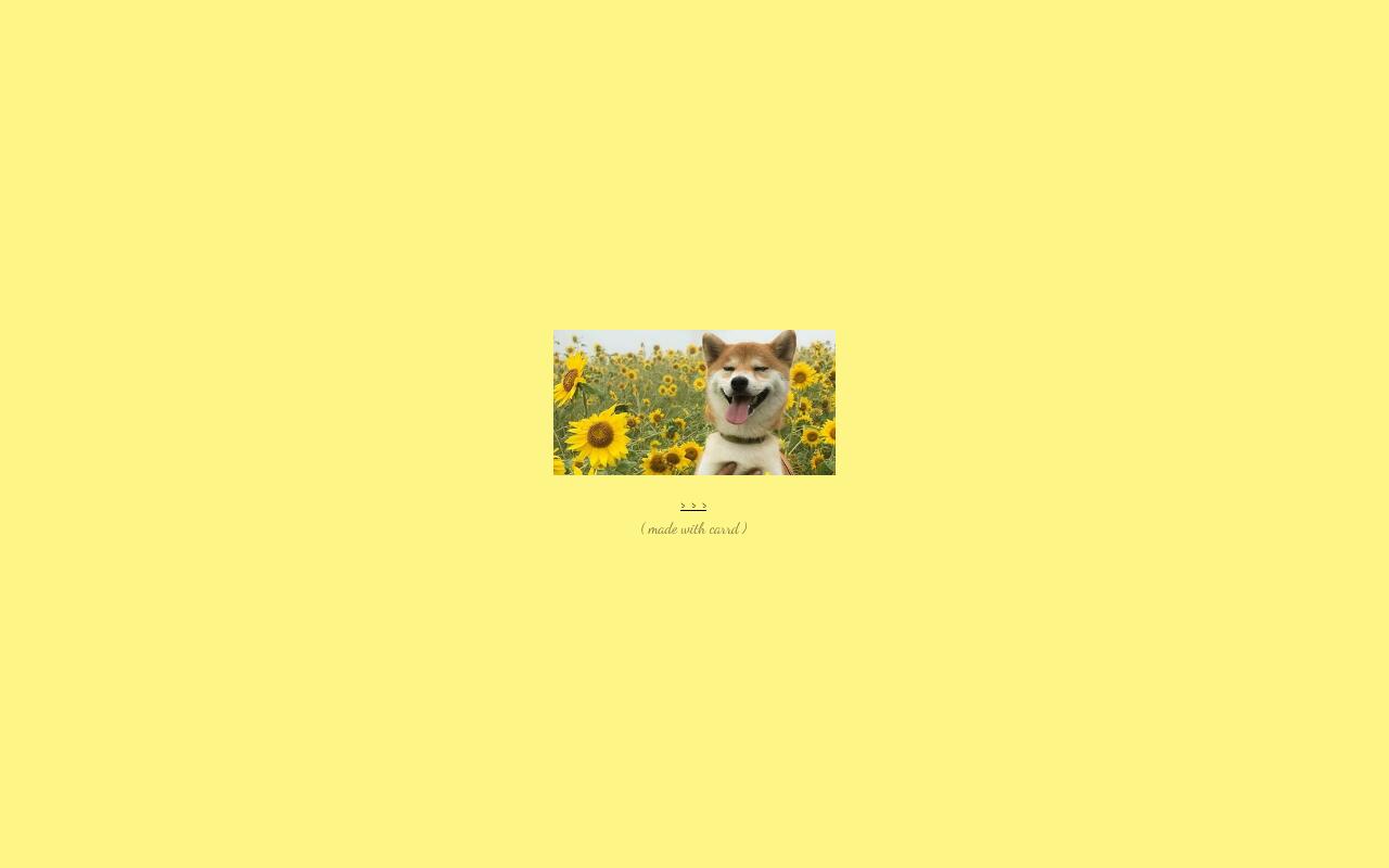 Carrd profile picture for @doggies